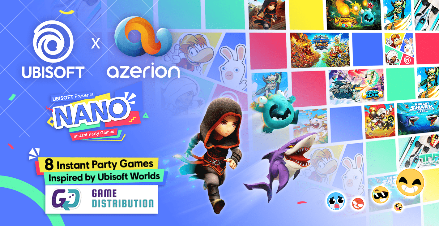 Ubisoft and Azerion expand strategic partnership, bringing more Nano games to GameDistribution