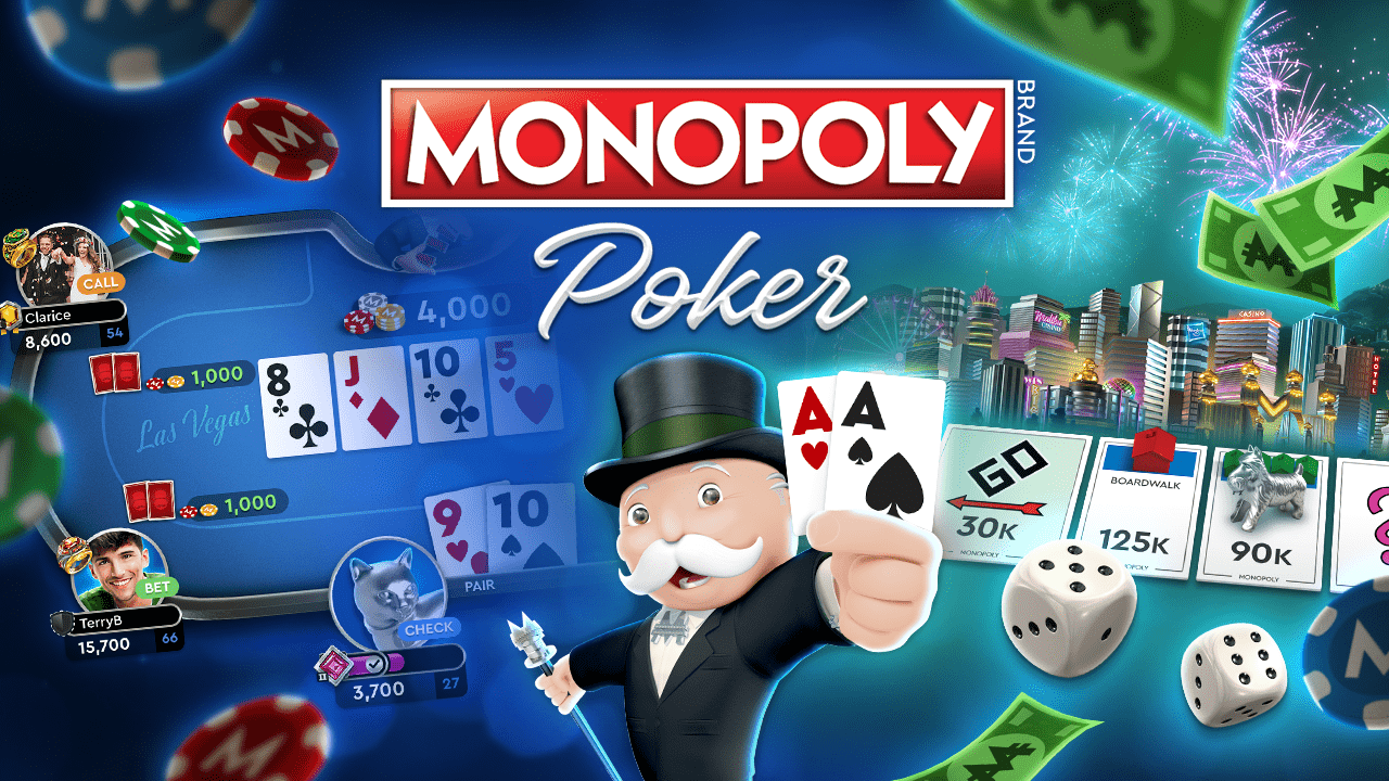 Azerion Introduces New MONOPOLY Poker Mobile App