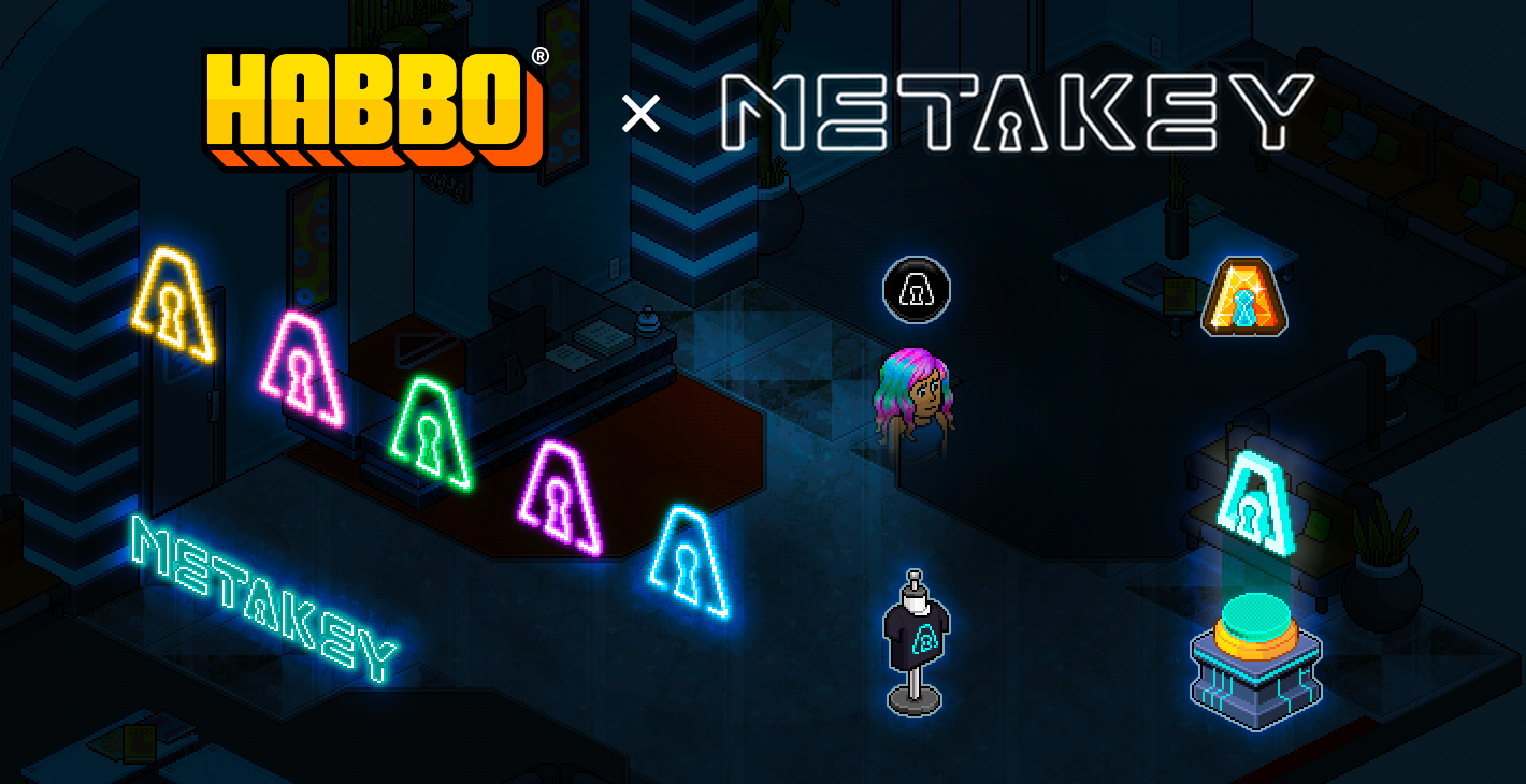 Habbo gets another metaverse partner in Metakey