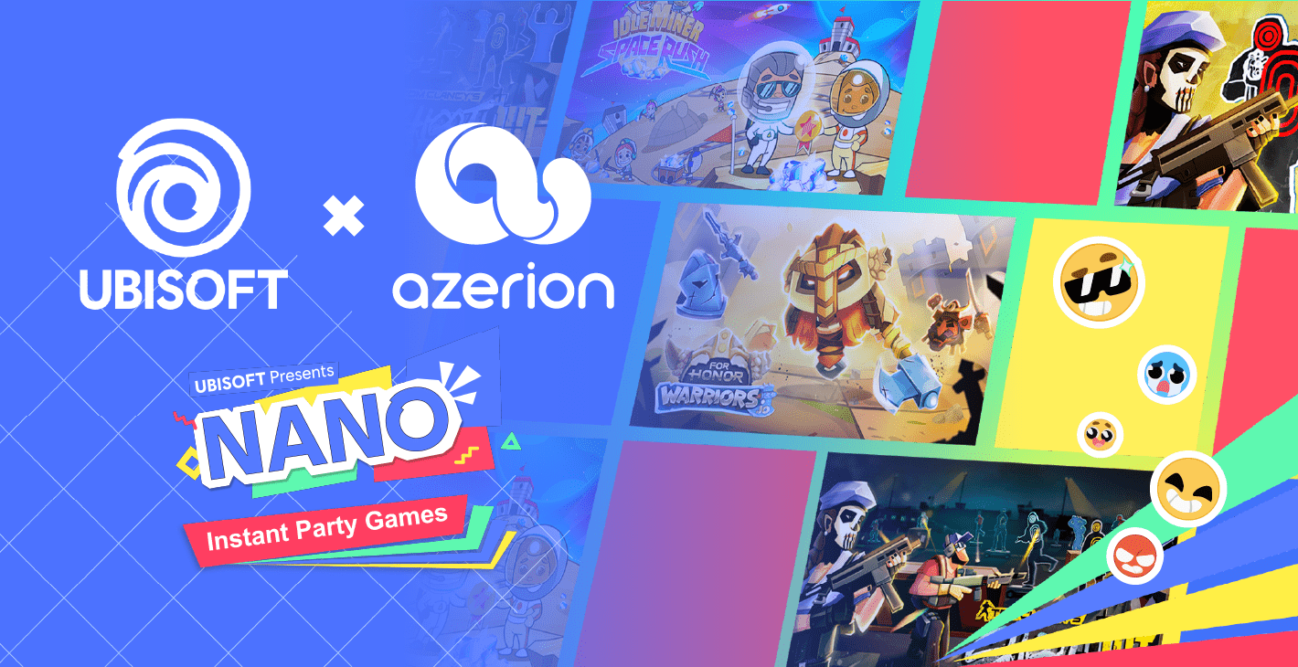 Azerion and Ubisoft Nano extend strategic partnership, bringing more games to the platform