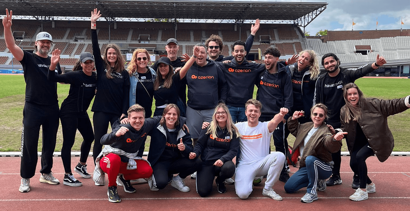 Azerion & Havas volunteer at De Spelen in Amsterdam