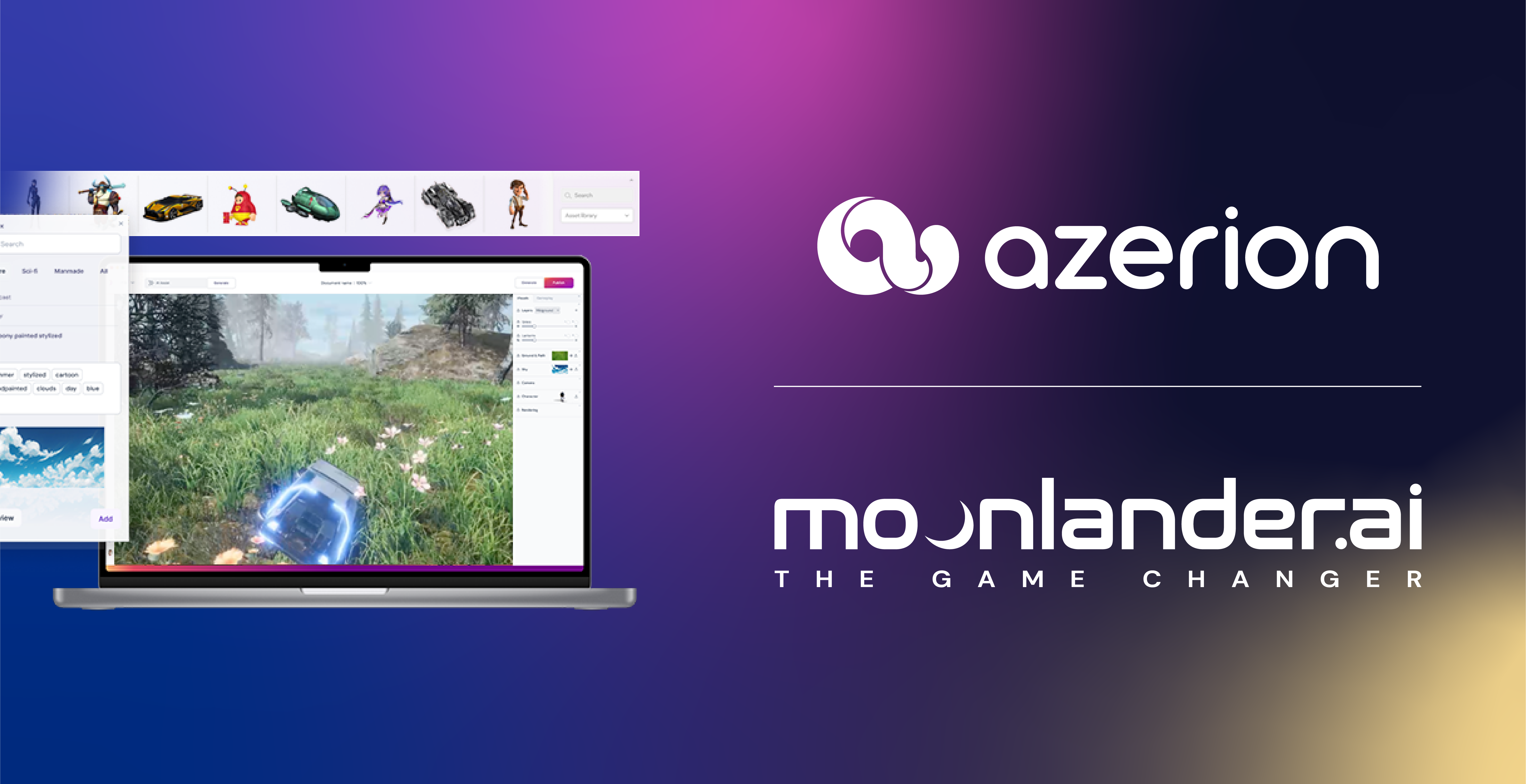 Azerion’s GameDistribution partners with Moonlander.ai to revolutionise game development with AI-powered gaming: The most innovative approach yet