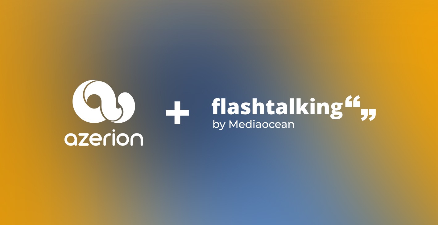 Azerion and Flashtalking by Mediaocean collaborate to bring dynamic creative to high-impact, video and gaming formats