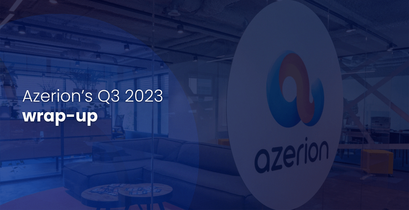 Azerion’s Q3 2023 wrap-up