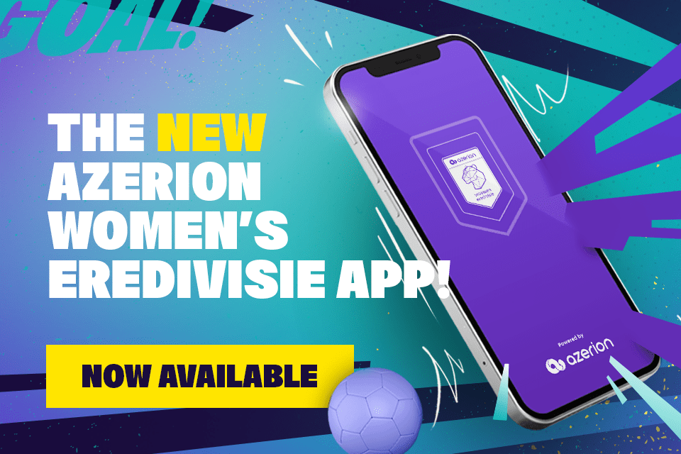 KNVB and Azerion launch Women’s Eredivisie app